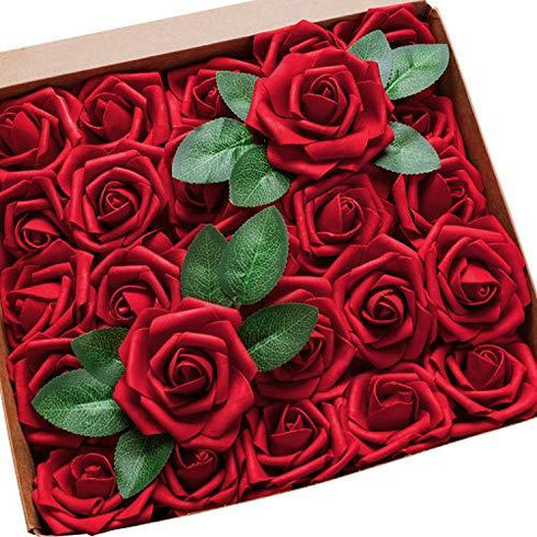 50 pcs Eternal  Red Roses